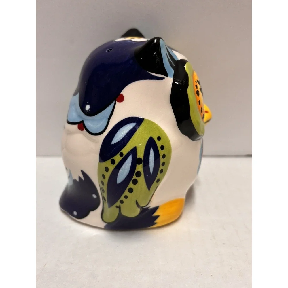 Tabletops Unlimited Espana Lifestyle BOCCA OWL Salt & Pepper‎ Shakers Colorful 2